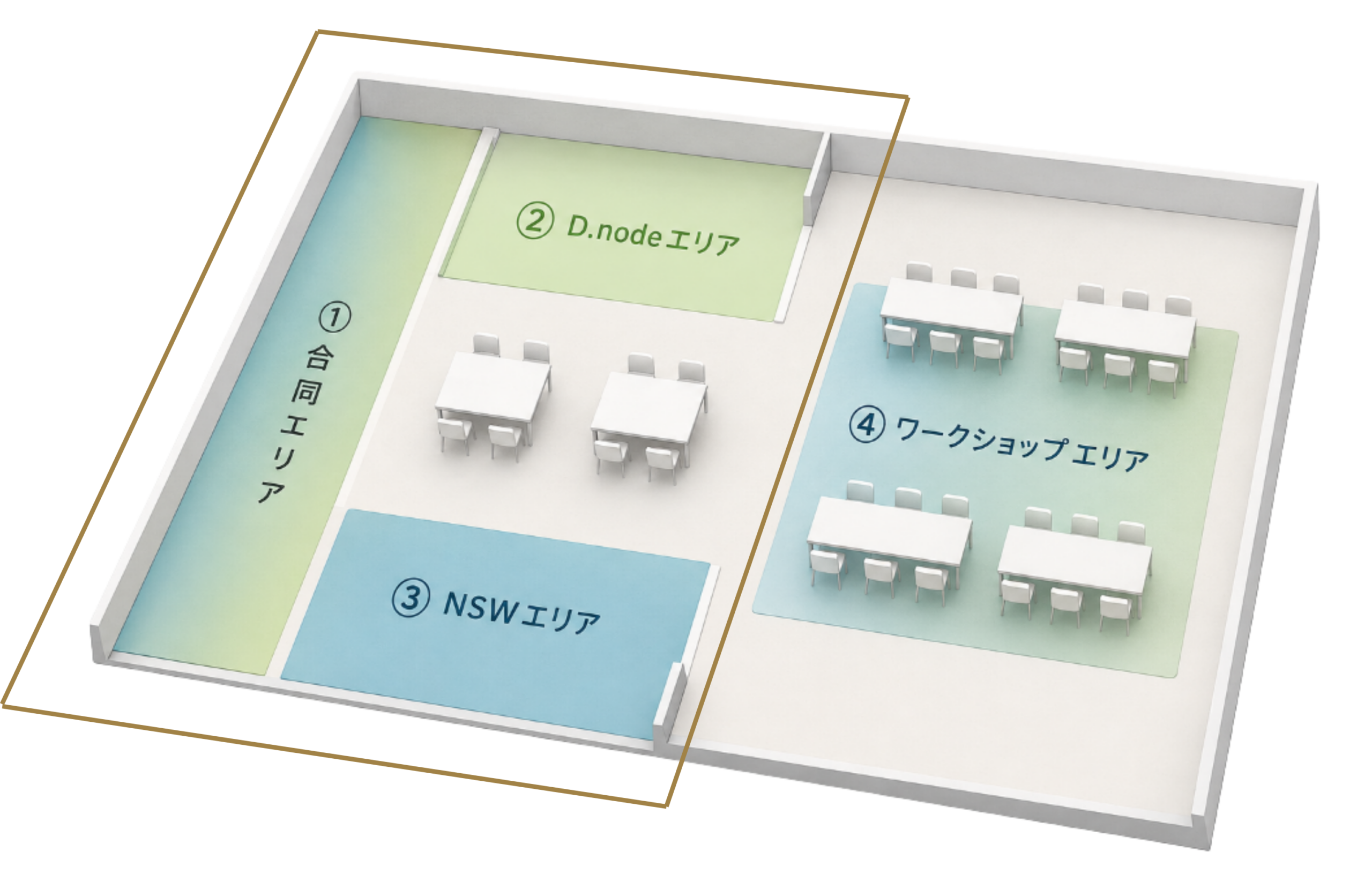 展示エリアマップ
